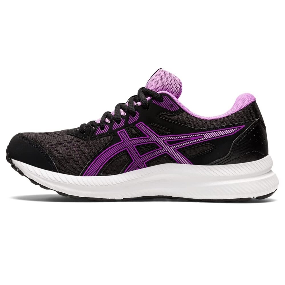ASICS WOMEN'S GEL-CONTEND 8 RUNNING SHOES, 12, TARMAC/LILAC HINT